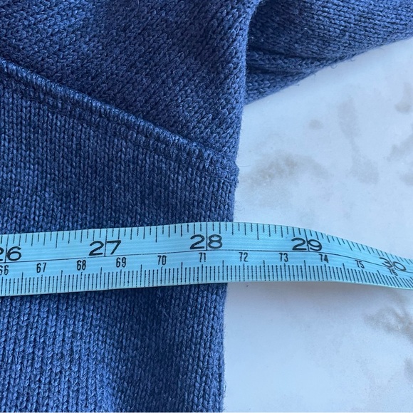 L.L.Bean | Men's XXL Sweater Fleece Full-Zip Jacket in Bright Navy Plus Outdoor - Picture 6 of 8